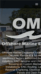 Mobile Screenshot of offshoremarineelectronics.com